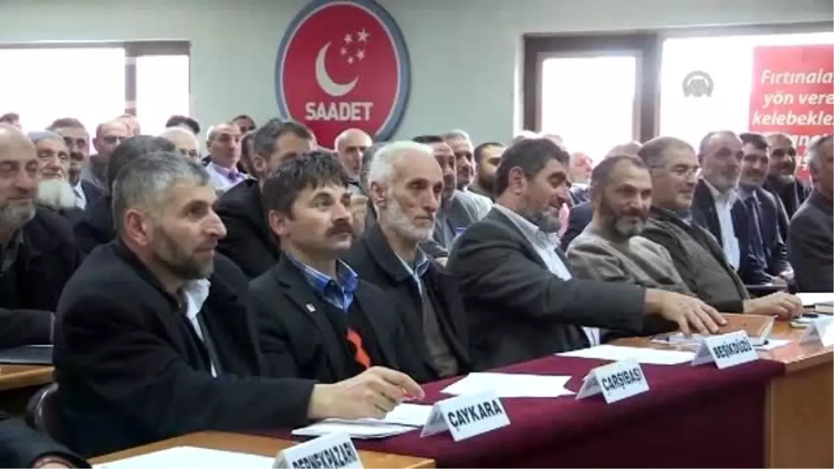 Saadet Partisi Genel Başkan Yardımcısı Karaman