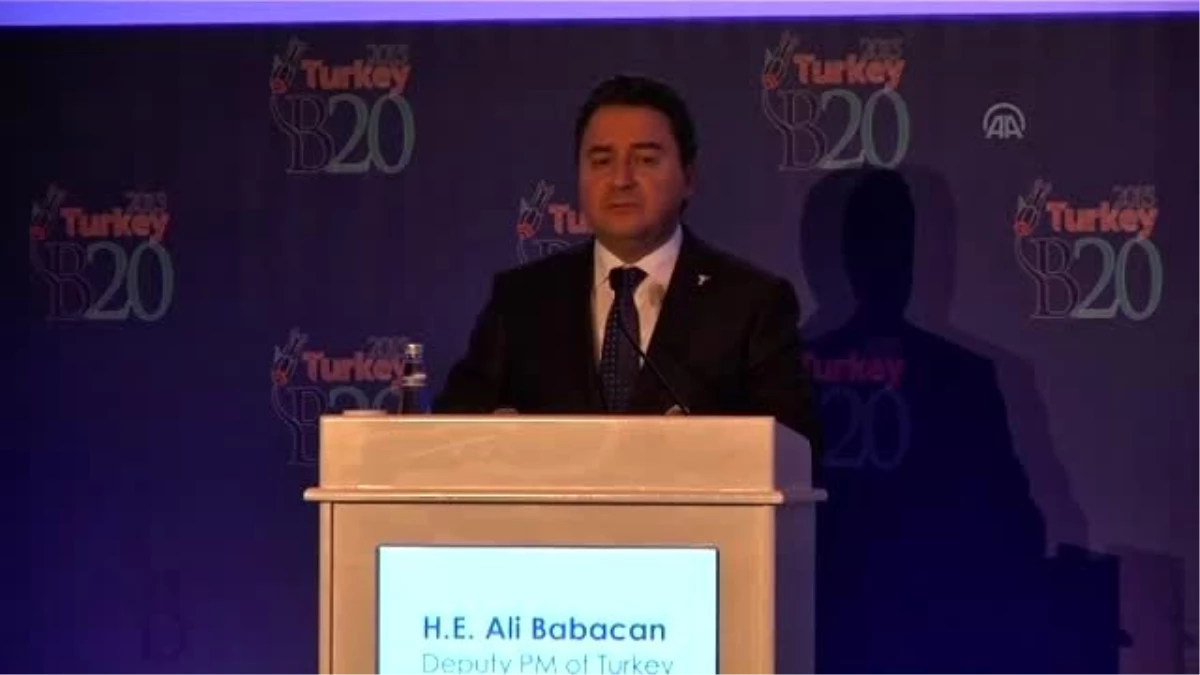 B20 Türkiye Toplantısı - Başbakan Yardımcısı Babacan (2)