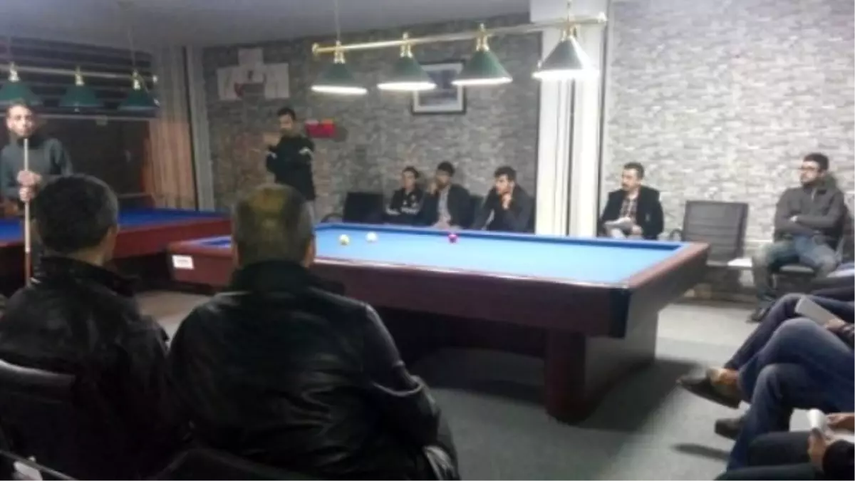 Bilardo Hakemlik Kursu Sona Erdi