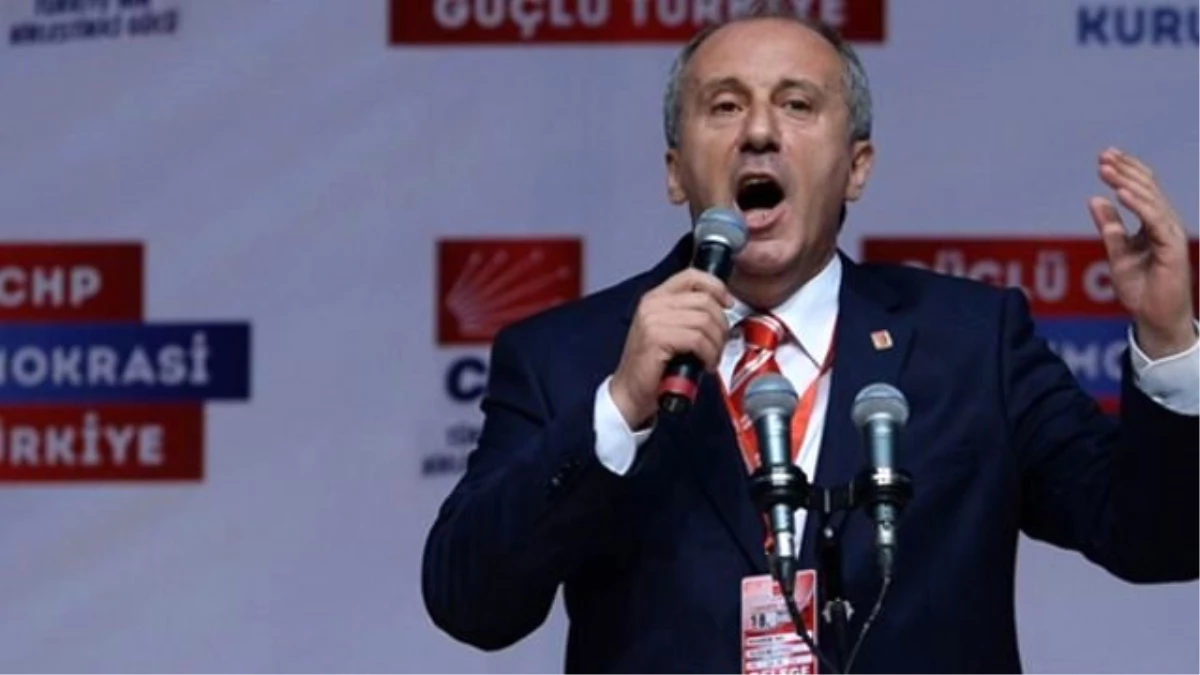 Muharrem İnce: AKP Yardım ve Yataklıktan Yargılanmalı