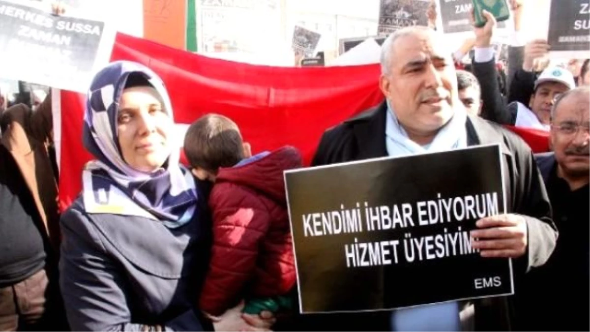 Şanlıurfa Adliyesi\'nde \'Kendimi İhbar Ediyorum\' Protestosu