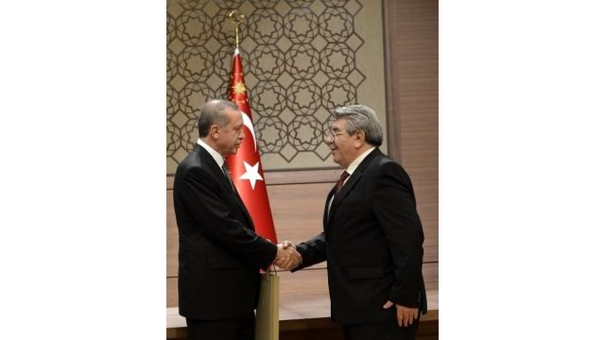 Tetiker Cumhurbaşkanı Erdoğan\'ı Ziyaret Etti