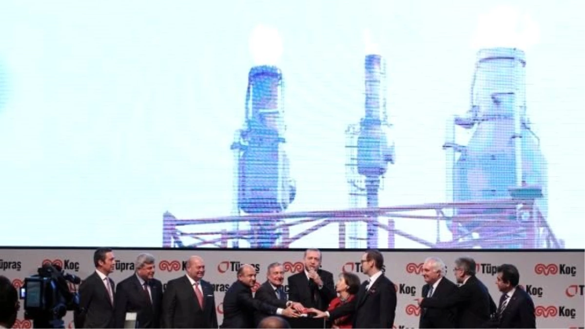 Tüpraş Fuel Oil Dönüşüm Tesislerinin Açılışı