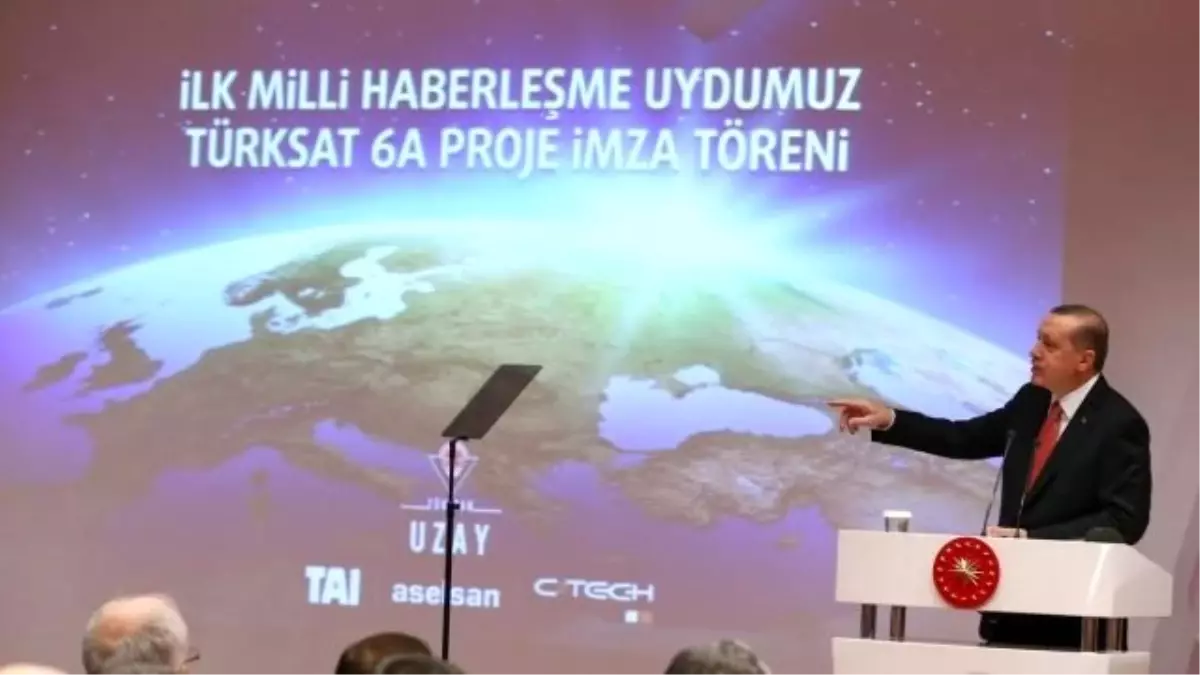 Türksat 6a Haberleşme Uydusu Projesi İmza Töreni