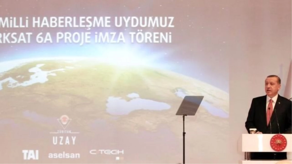 Türksat 6a Haberleşme Uydusu Projesi İmza Töreni