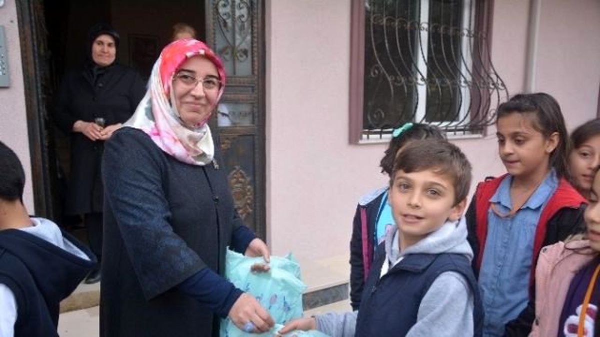 Bilgi Evi Öğrencilerinden İhtiyaç Sahiplerine Yardım