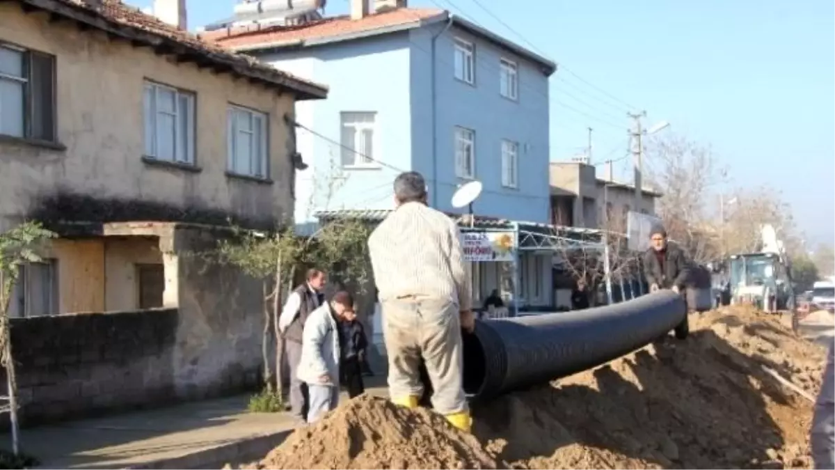 Burhaniye de Su Baskınlarına Belediye Önlemi