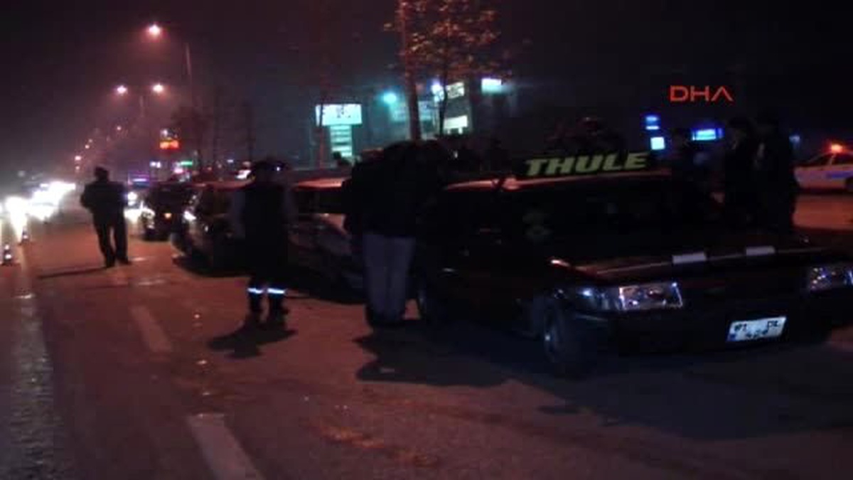 Düzce Asker Konvoyunda 7 Araç Birbirine Girdi-1