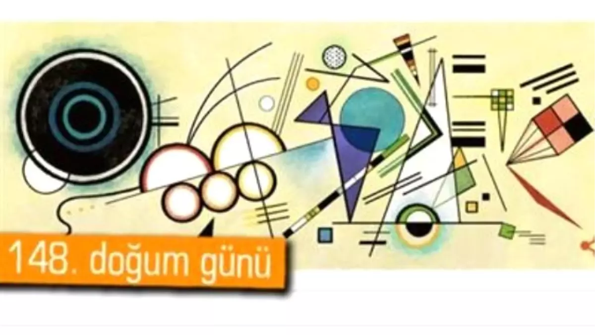 Google\'dan Wassily Kandinsky Doodle\'ı