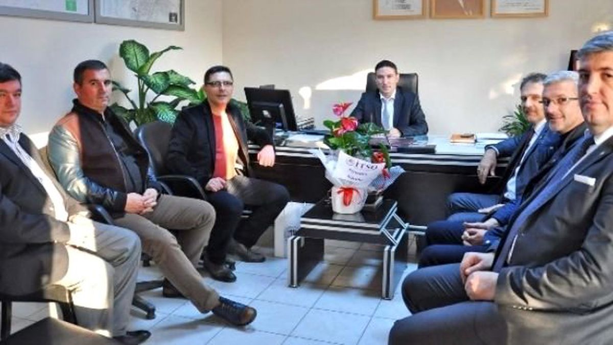 İtso Yönetiminden Uedaş\'ın Yeni Müdürüne Ziyaret