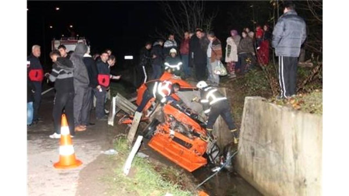 Ordu\'daki Trafik Kazası