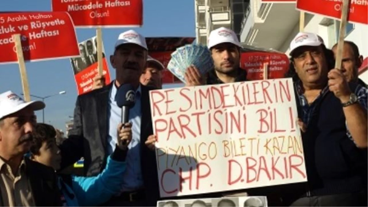 CHP Diyarbakır\'dan 17 Aralık Protestosu