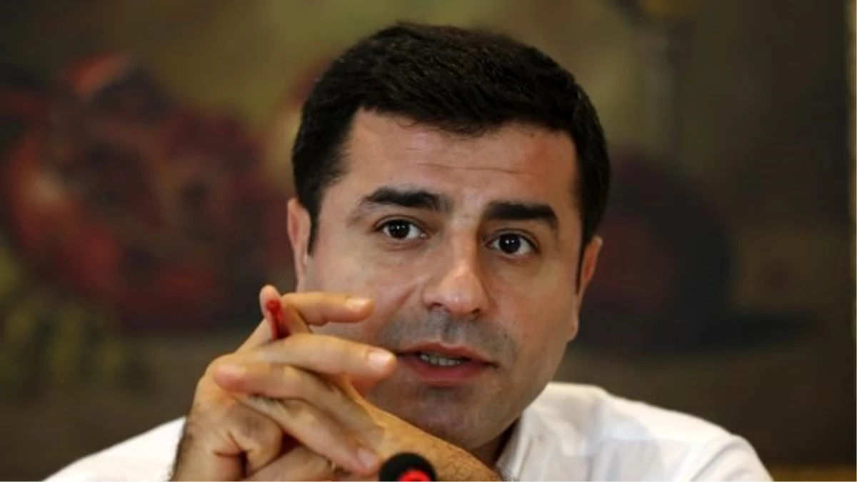 Demirtaş: AKP 4 Yıl Daha Ülkeyi Yönetirse Türkiye Diye Bir Şey Kalmaz