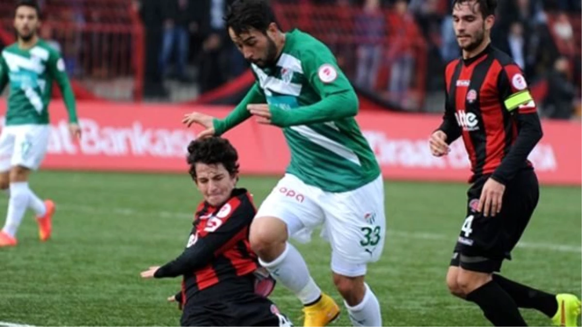 Karagümrük, Bursaspor\'la 1-1 Berabere Kaldı