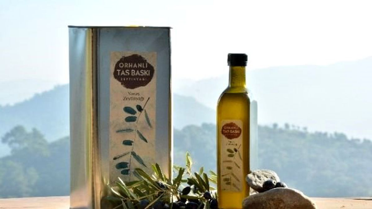 Seferihisar\'da Taşbaskı Zeytinyağı