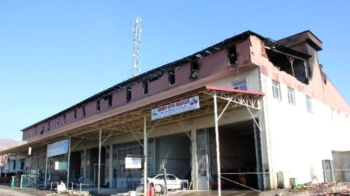 Tekstil Fabrikasında Çıkan Yangın