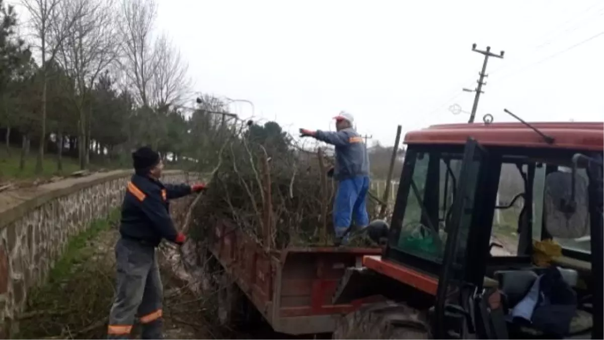 Uzuntarla Mesire Alanına Kış Bakımı