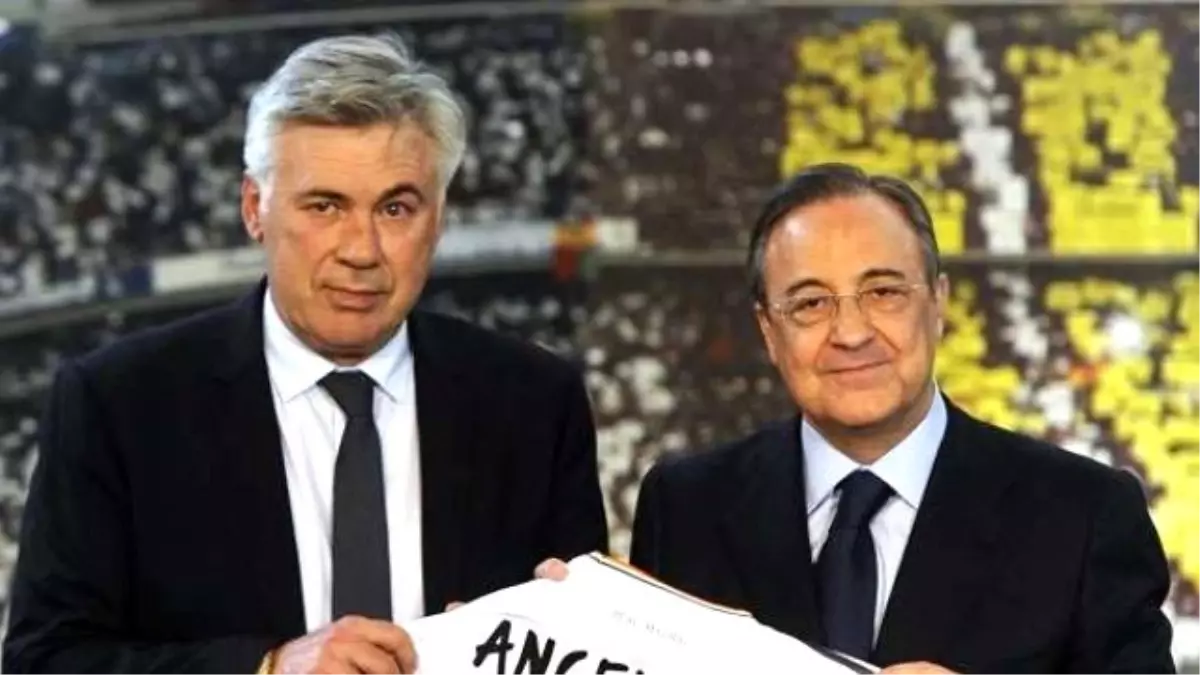 Carlo Ancelotti Görüşme Odasına