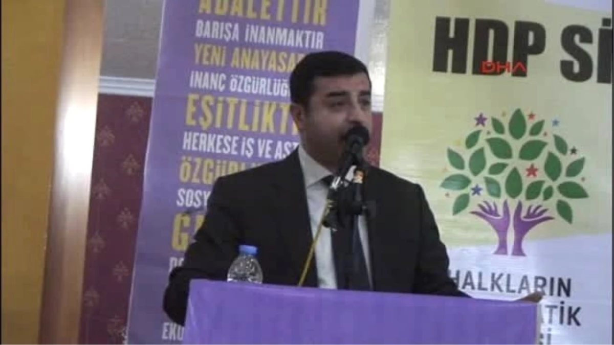 Demirtaş Akp, Işid ve Boko Haram Kadar İslamiyet\'e Zarar Verdi