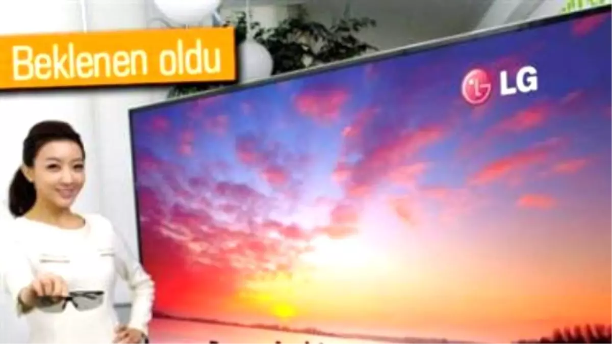 Lg "En İyi Ekrana Sahip" Tv\'lerini Tanıtacak