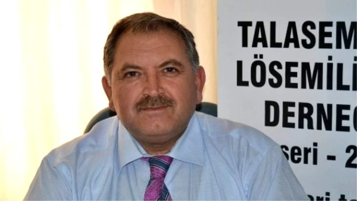 Talasemi ve Lösemililer Derneği Başkanı Faruk Başdemir Açıklaması