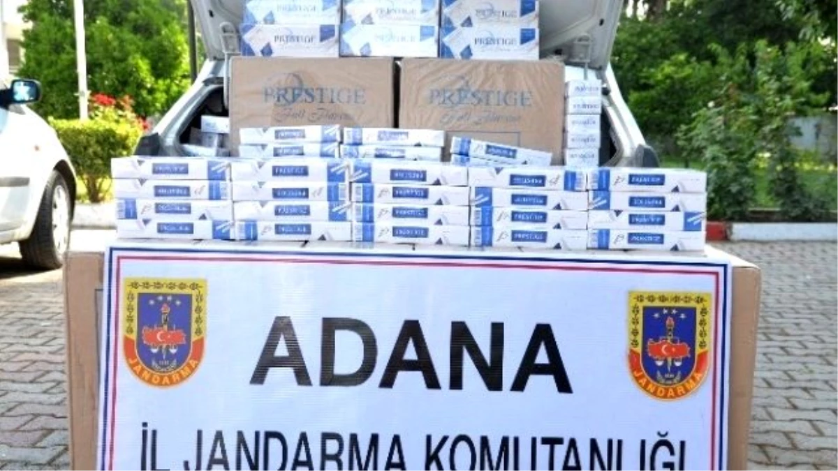Adana\'da Sigara Kaçakçılığı