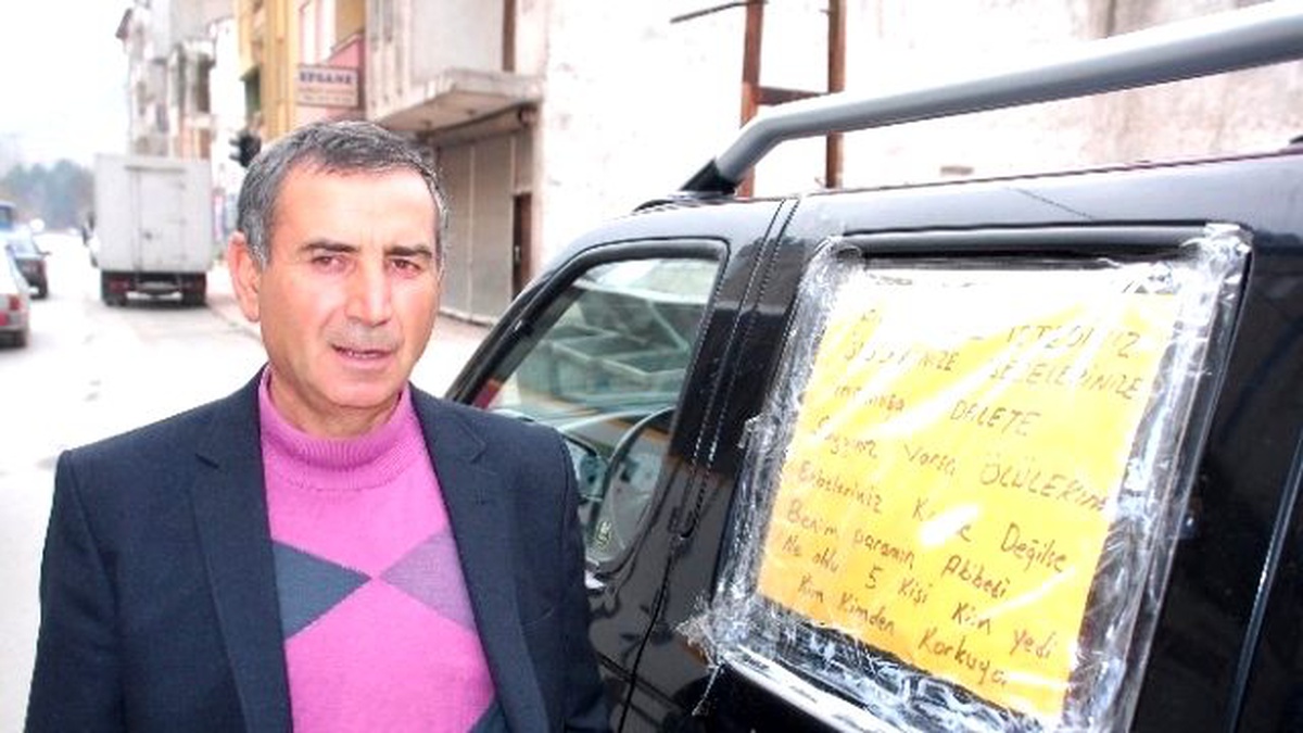 Alacağını Tahsil Edemeyen Vatandaştan İlginç Yol
