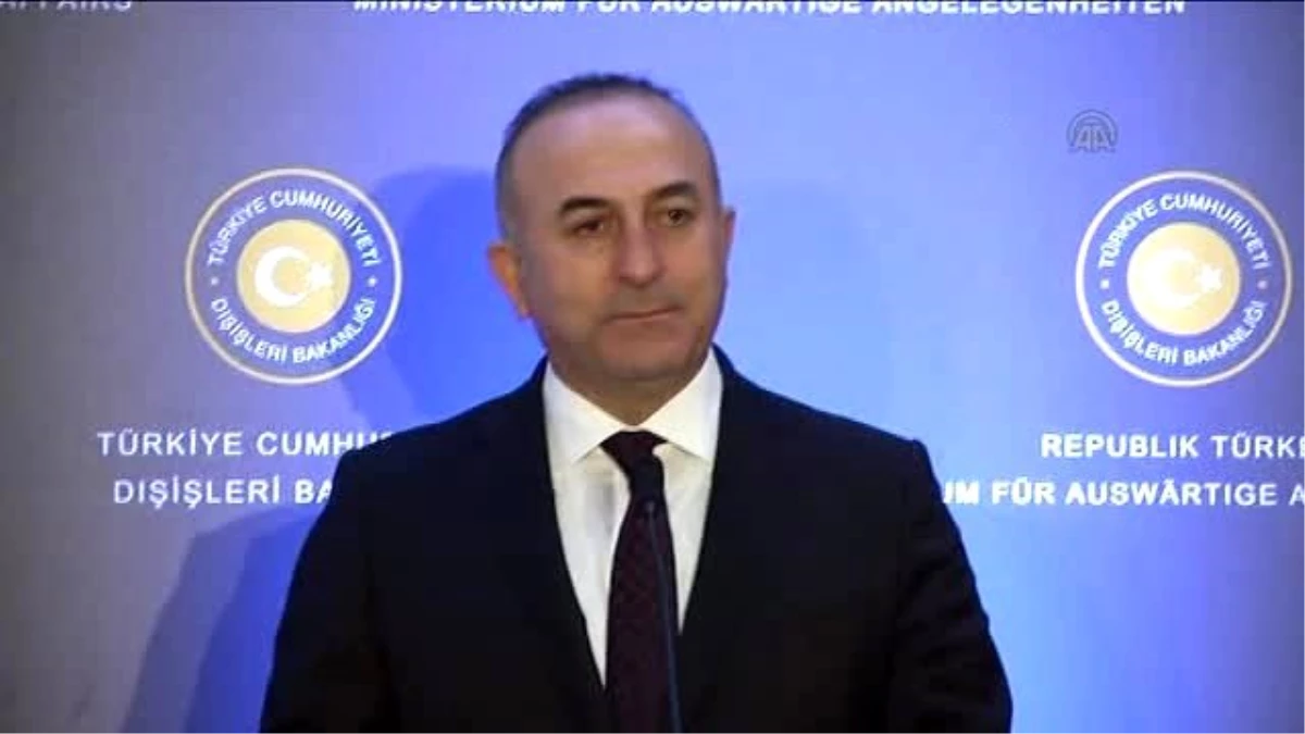 Çavuşoğlu-Pusiç Ortak Basın Toplantısı (1)