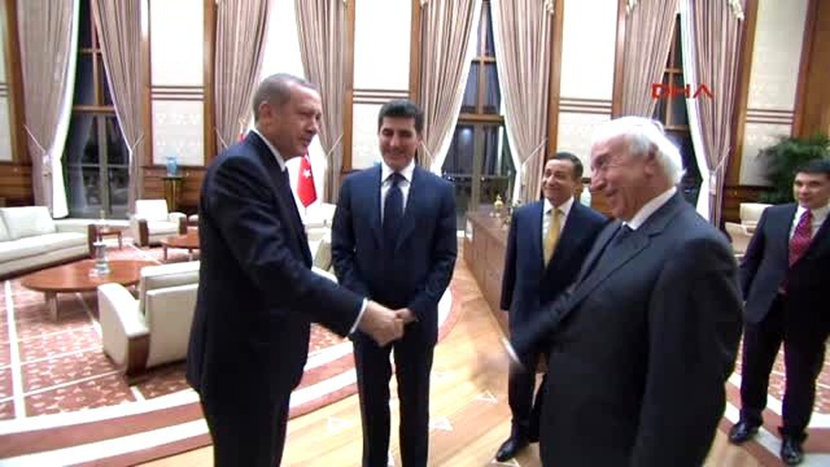 Cumhurbaşkanı Erdoğan, Neçirvan Barzani?yi Kabul Etti