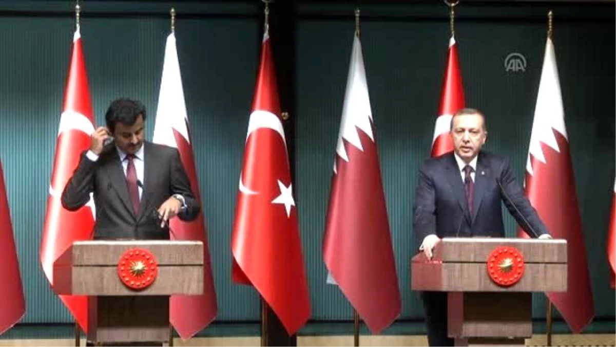Erdoğan: "Türkiye ve Katar Bugüne Kadar Hiç Ayrı Düşmedi"