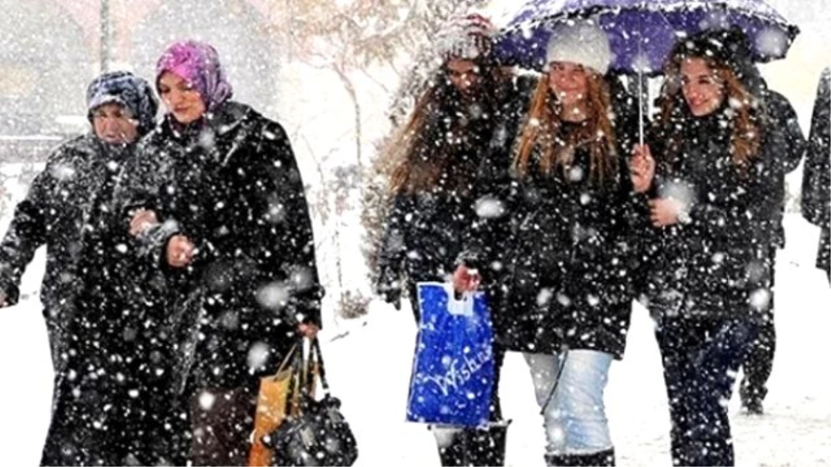 Meteoroloji Uyardı: Pazar Akşamı Kar Var