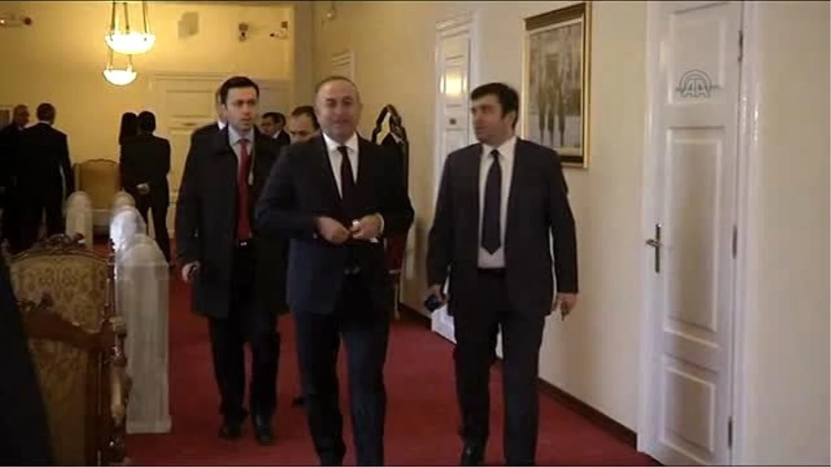 Çavuşoğlu, Hırvatistan Dışişleri Bakanı Pusiç ile Bir Araya Geldi