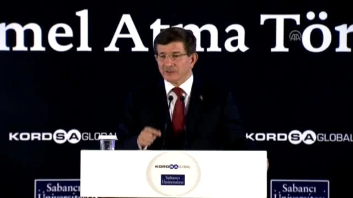 Mükemmeliyet Merkezi Temel Atma Töreni - Başbakan Davutoğlu (4)