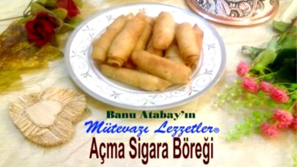 Açma Sigara Böreği