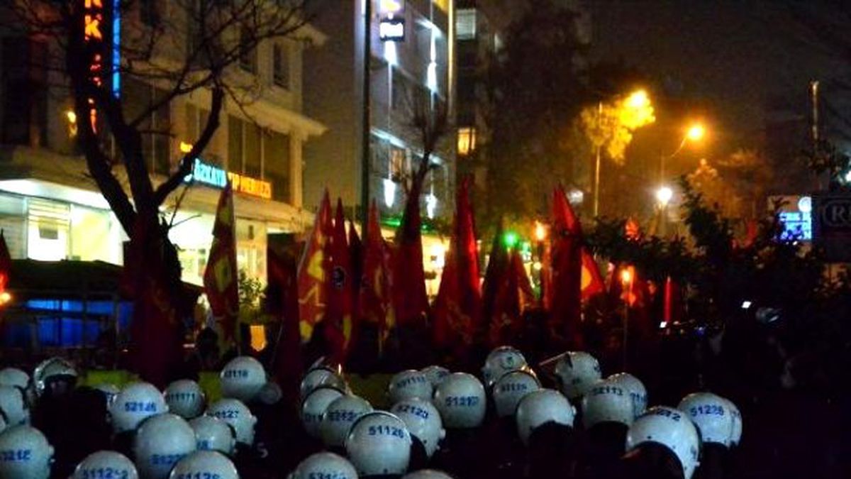 Ankara\'da Biber Gazlı Müdahale