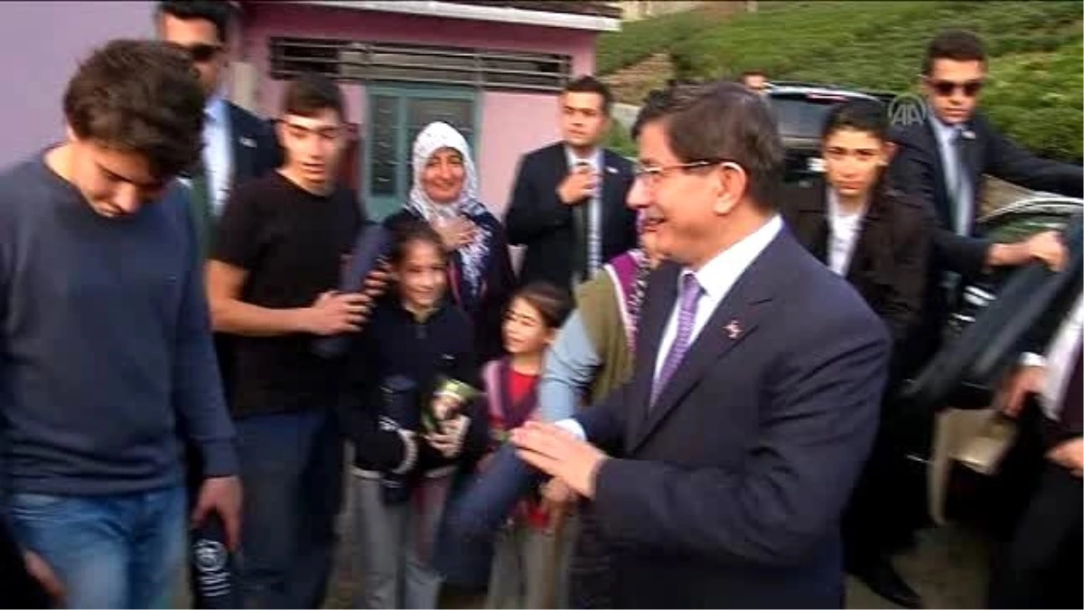 Başbakan Davutoğlu Güneysu\'da (2)