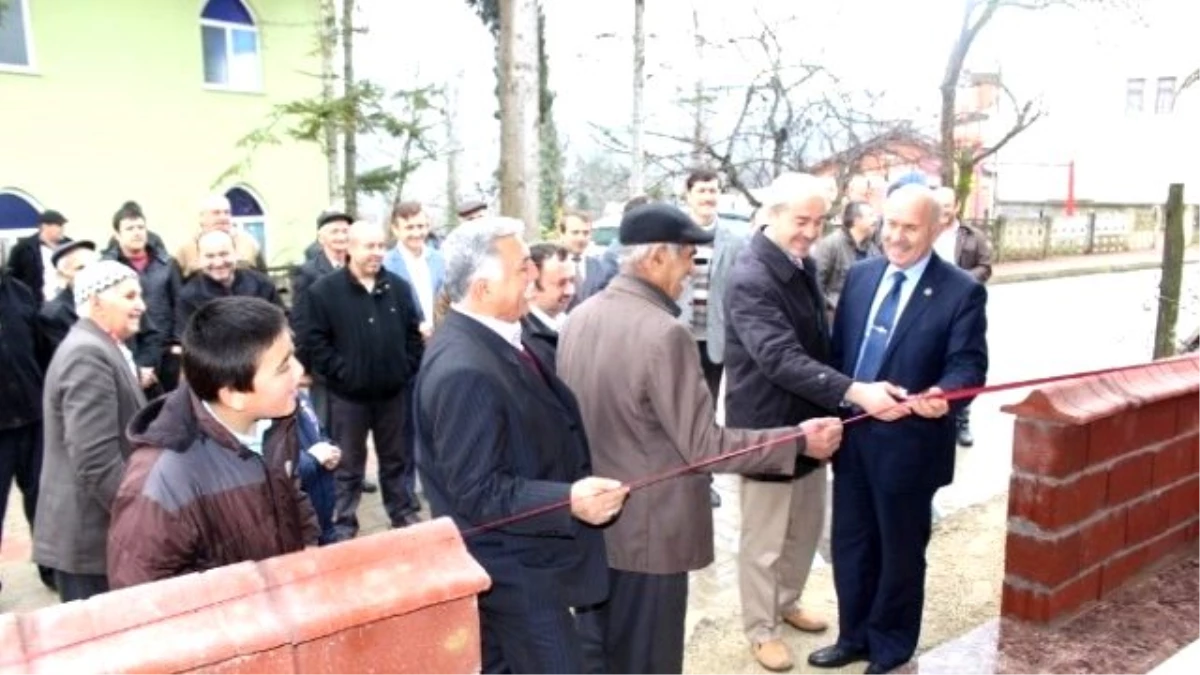 Başkan Karaman, Şadırvan Açılışı Yaptı