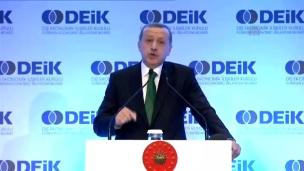 Deik Genel Kurulu - Cumhurbaşkanı Erdoğan (3)