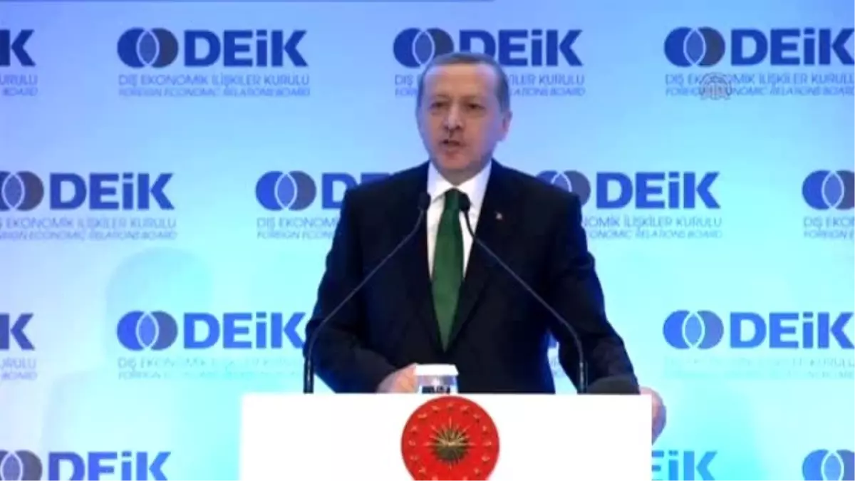 Deik Genel Kurulu - Cumhurbaşkanı Erdoğan (4)