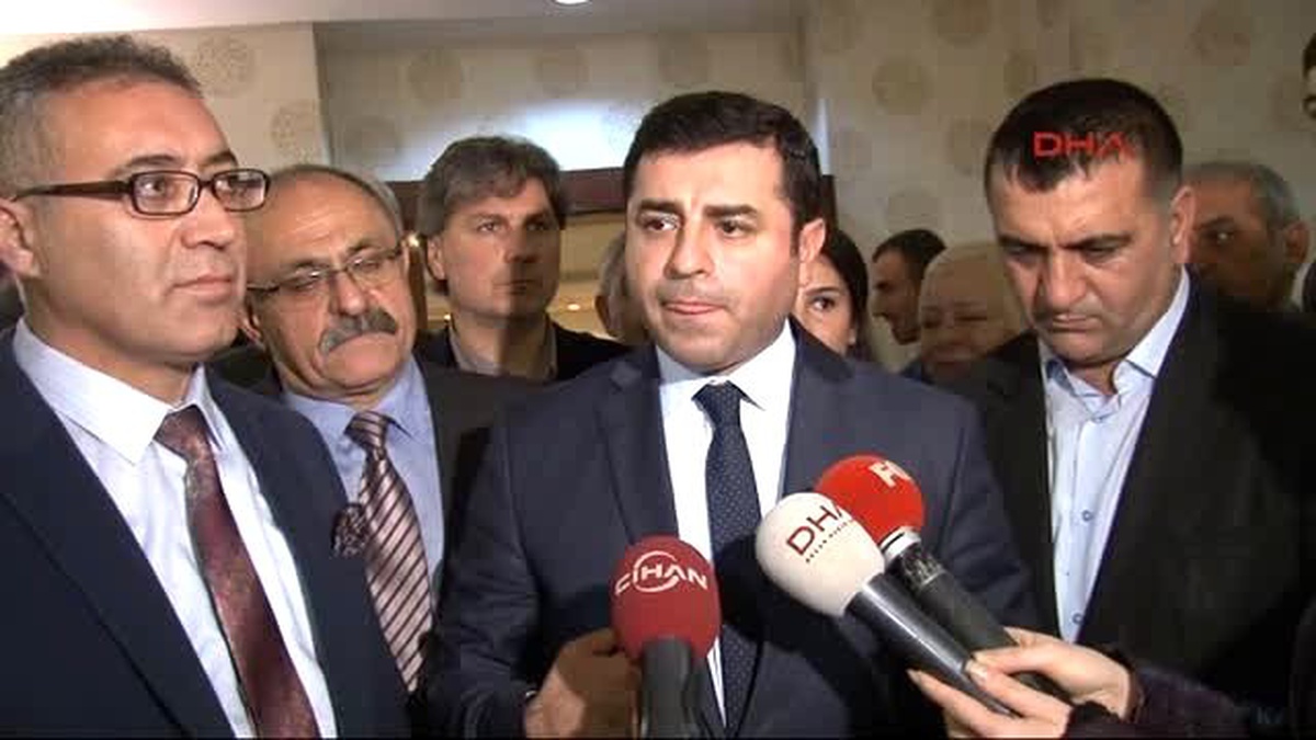 Demirtaş: Hükümete Bağlı Bir Yargının Adil Yargılama Yapması Mümkün Değil