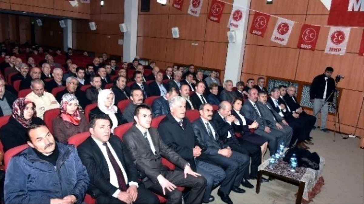 Gümüşhane\'de MHP Merkez İlçe Kongresi Yapıldı