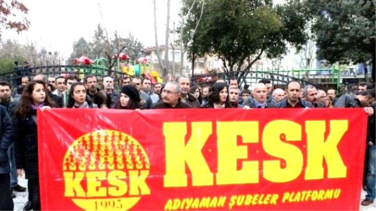 Kesk\'ten AK Parti Önünde Basın Açıklaması