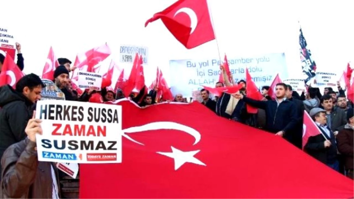 Zonguldak\'ta 14 Aralık Operasyonu Protesto Edildi