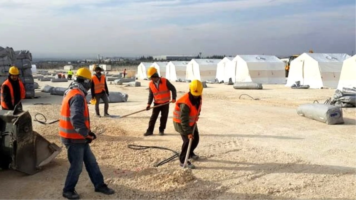 AFAD\'ın En Büyük Çadır Kenti Şanlıurfa\'da Yapılıyor