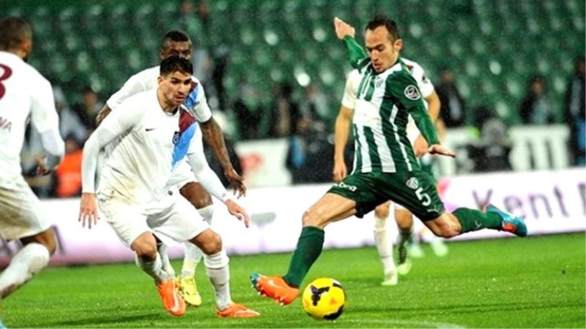 Bursaspor, Trabzonspor\'la 3-3 Berabere Kaldı