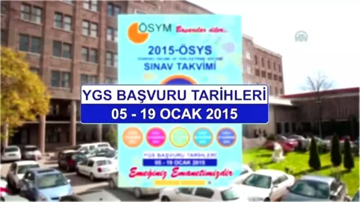 Ygs Başvuruları Öncesi ÖSYM\'den Uyarı