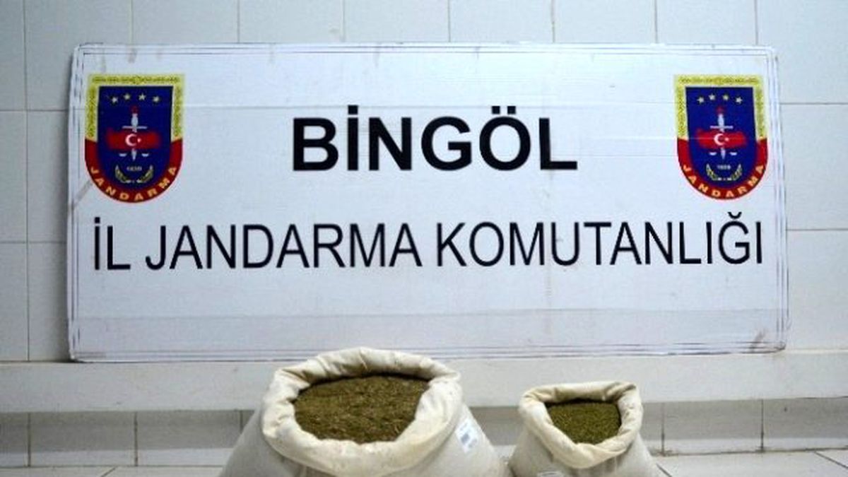 Bingöl\'de 5 Kilogram Esrar Ele Geçirildi