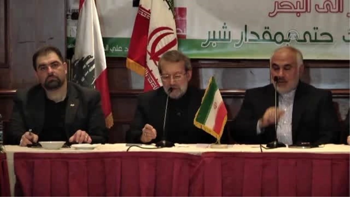 İran Meclis Başkanı Laricani Lübnan\'da