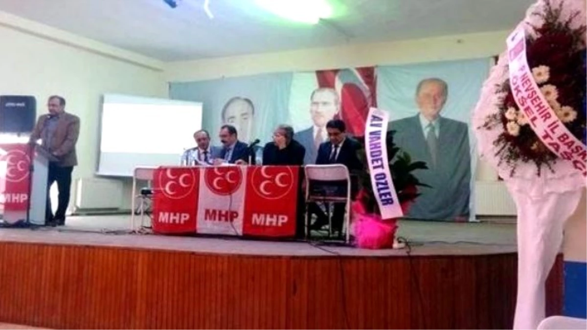 MHP Derinkuyu İlçe Kongresini Yaptı