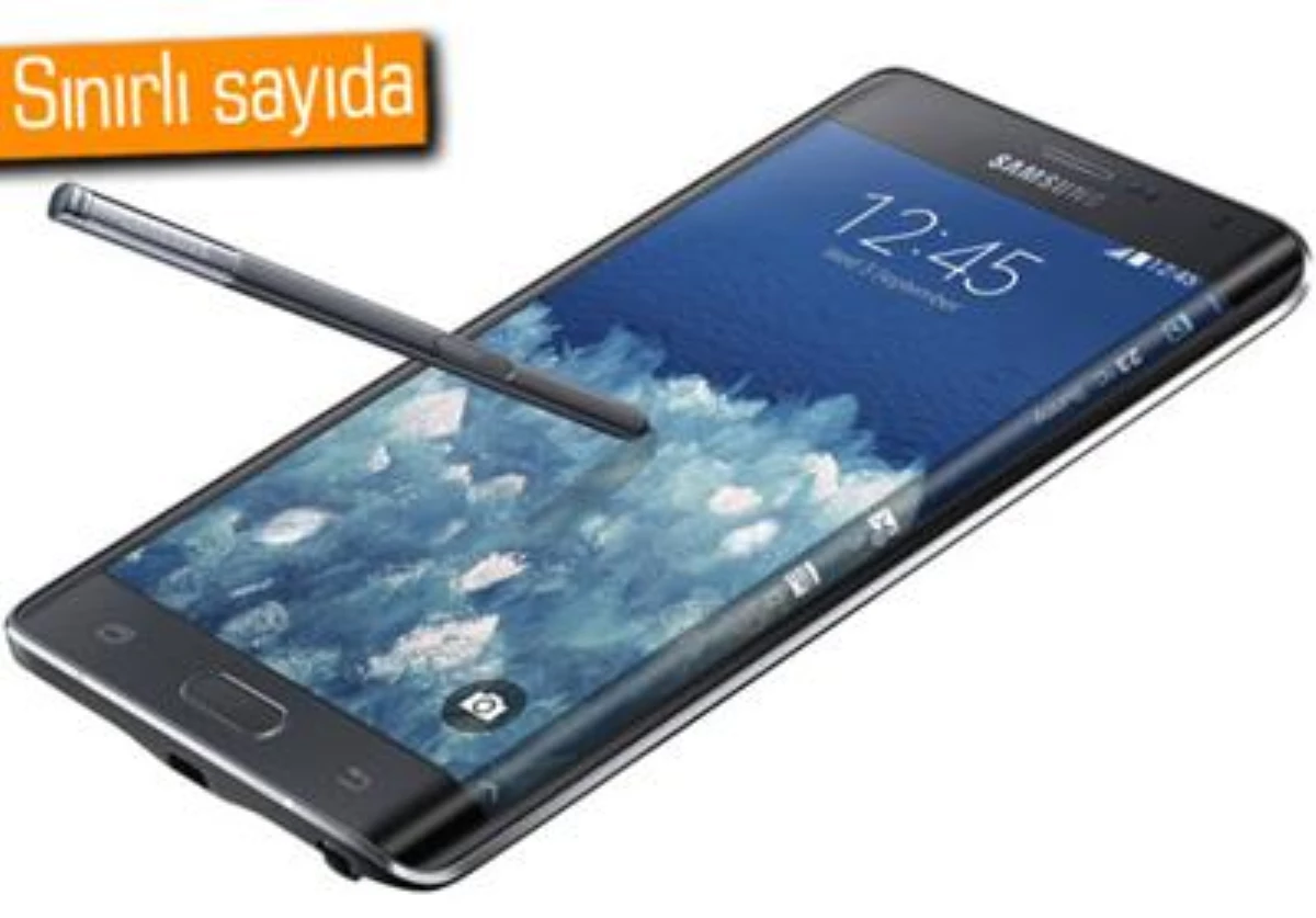 Samsung Galaxy Note Edge, Türkiye\'de Satışa Sunuluyor